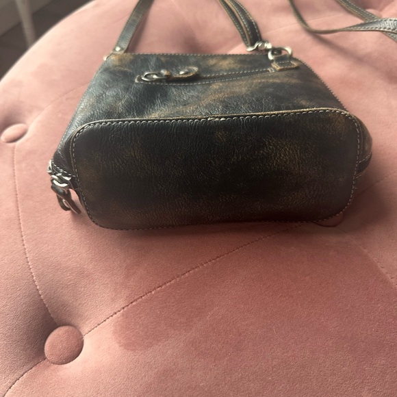 Brand new, Never Carried Bedstu Black Leather Crossbody Bag - Picture 4 of 7